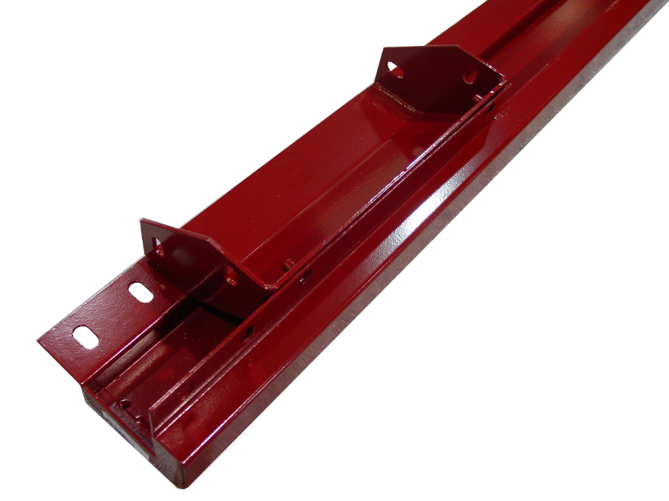 Red posts closeup 4 x3